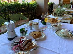 Colazione in terrazza