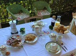La tranquillità della terrazza
