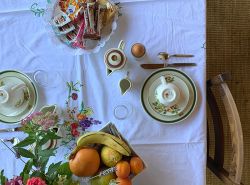 Tutto pronto per la colazione